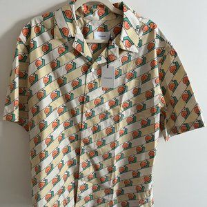 Snail Camp Shirt In Organic Cotton